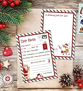 リリパットレーン　letter to santa SET OF CHILDREN'S SANTA CLAUS CHRISTMAS LETTERS (SET OF 3