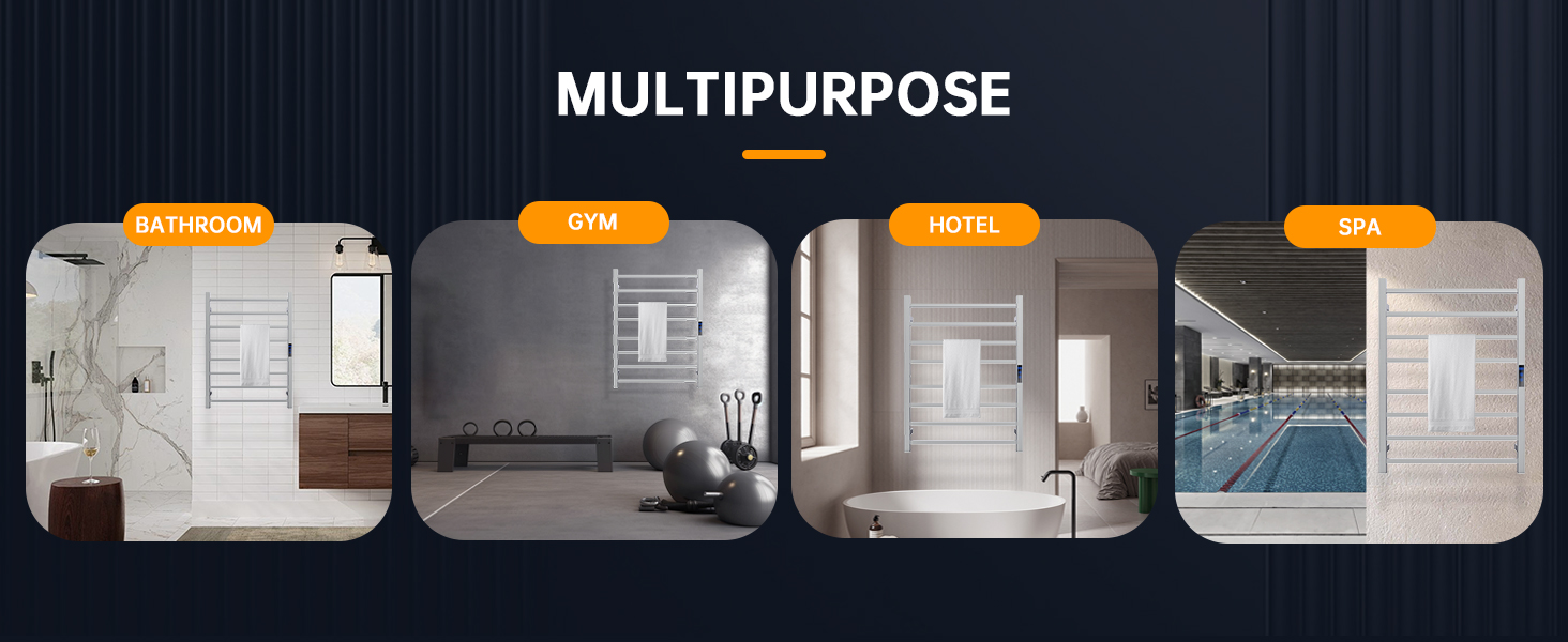 towel warmer; towel warmer rack; heated towel racks for bathroom; electric towel warmer wall mounted