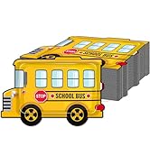 Yoyuspy Welcome Back to School Decorations - 50PCS Back to School Party Decorations School Bus Pl...