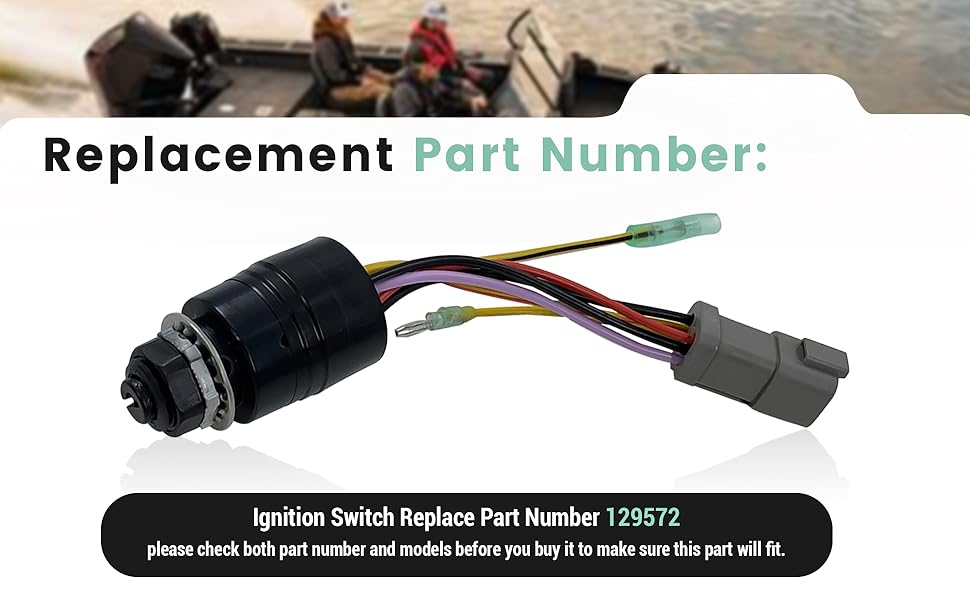 Amazon.com: 129572 Ignition Switch with 2 Key, 3 Position 6