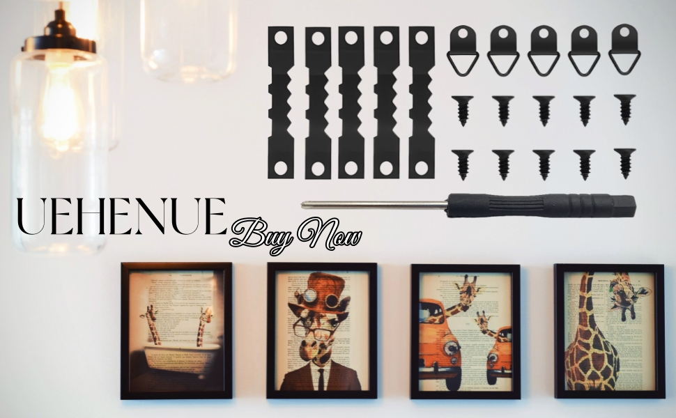 UEHENUE 251 PCS Picture Hanging Kit