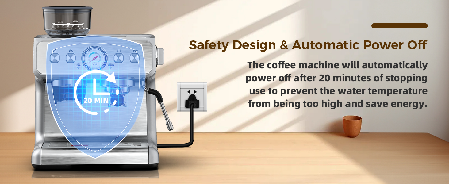 Espresso Machine 15 Bar