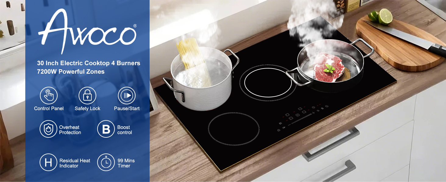 30 Inch Ceramic cooktop