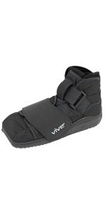 Closed toe post op shoe