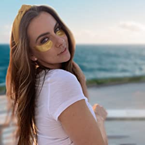 augenpads gegen augenringe