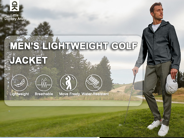 Little Donkey Andy Men's Lightweight Breathable Running Golf