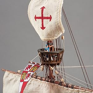 Amazon.co.jp: 木製帆船模型 大陸発見した時にコロンブスが乗船