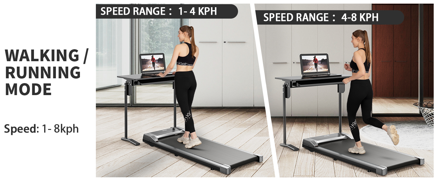 TODO Under Desk Treadmill Electric Portable Walkstation Installation