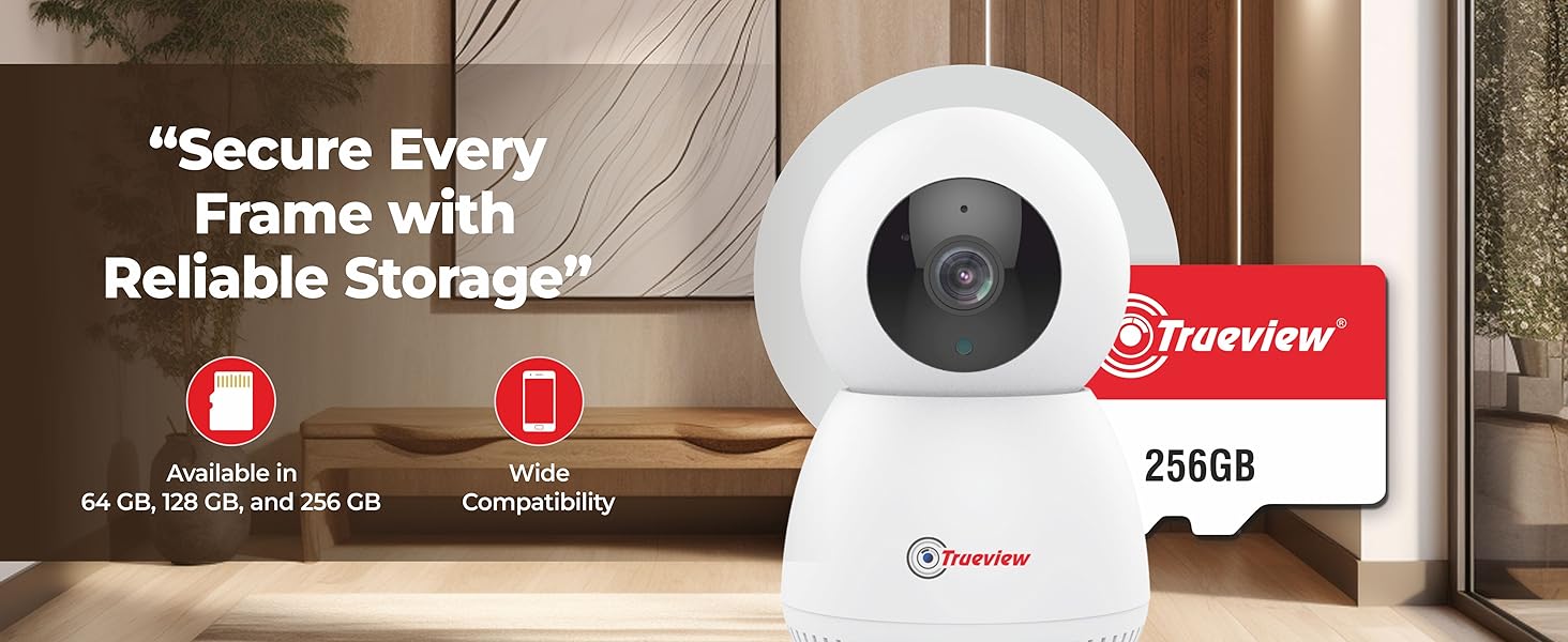 Truview memory card and Robot Camera 