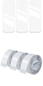 P15 Labels 14x30mm Transparent Sticker