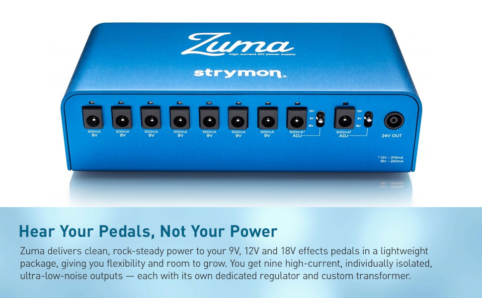 strymon zuma9➕ブランケット Zuma High Current Pedal Power Supply - Strymon