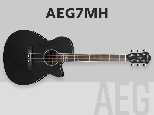 Amazon.com: Ibanez AEG7MHWK Acoustic-electric Guitar