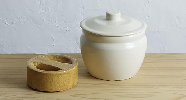 陶器　梅干壺・漬物壺　１５号（１４７） 限定お買い得商品 陶器 梅干壺・漬物壺 15号（147） 包め 保存