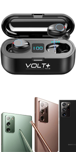  black earbuds Samsung note 20 