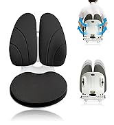 Gel Wheelchair Seat Cushion for Back and Coccyx Pain Relief (Blue)
| Ergonomic Chair Cushion with Anti-Slip Cover for S 6687168b 20e7 4e8d 9e5c 79d5c3f14679. CR107,0,1459,1600 PT0 SX166 V1