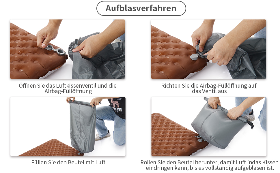 Naturehike 3,5 R Wert Camping Isomatte 4 Jahreszeiten Ultralight Selbstaufblasend Isomatte