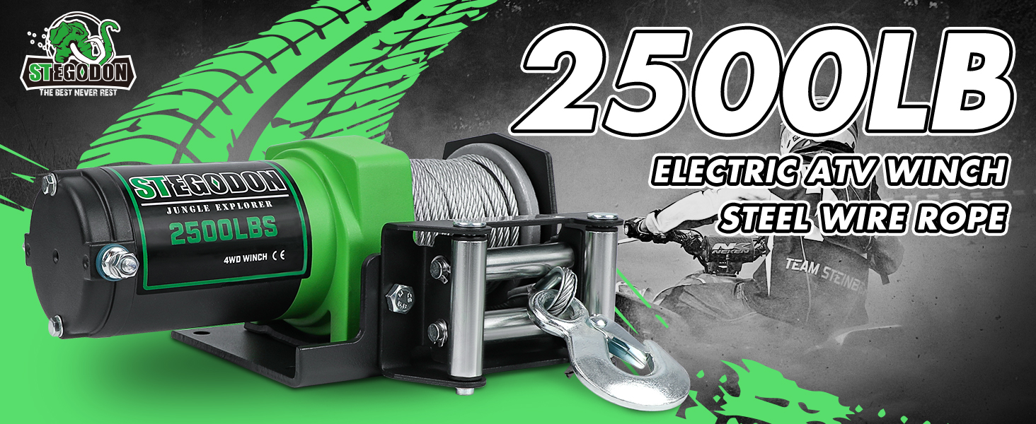 2500 lb winch