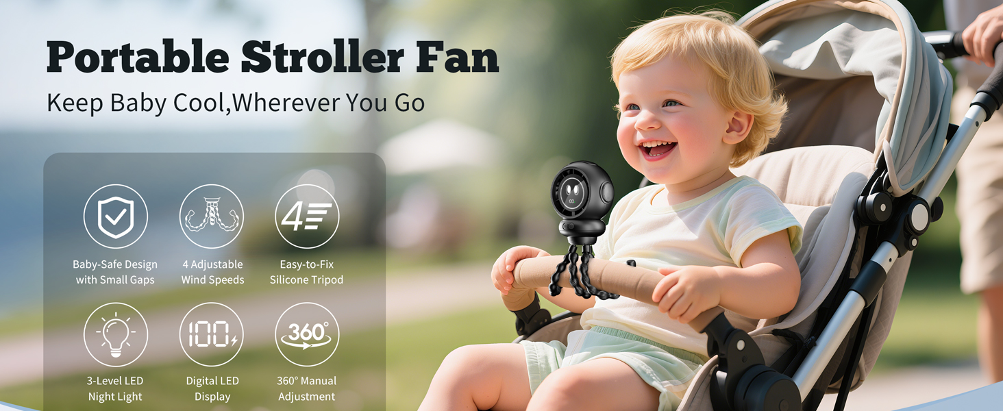 Stroller Fan