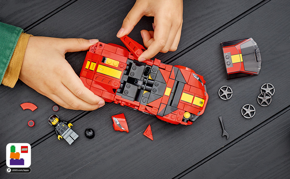 LEGO Speed Champions Ferrari 812 Competizione, Sportowy