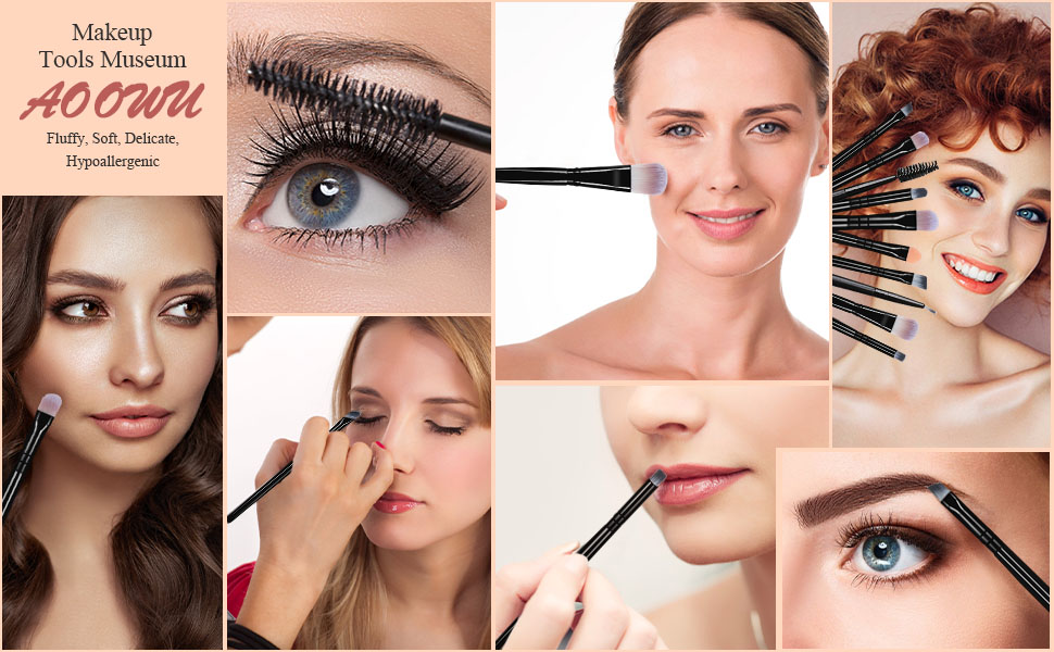  Make-up Borstel Set