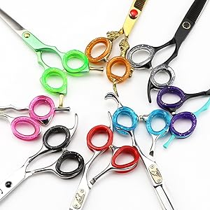 サハリンの美麗ゴミムシ　ペア　37mm 34mm Amazon.co.jp: Liroyal 美容師 セニング はさみ シザーリング 指