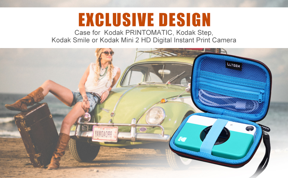 LTGEM Camera Case for Kodak Printomatic, Kodak Step, Kodak