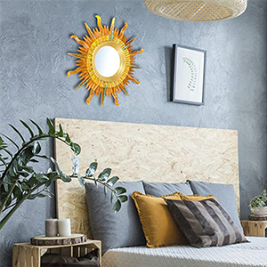 Spiegel Rund Sonne Wanddeko Schmuck Silikonform Gießform Resin Form Epoxidharz Formen Kristall