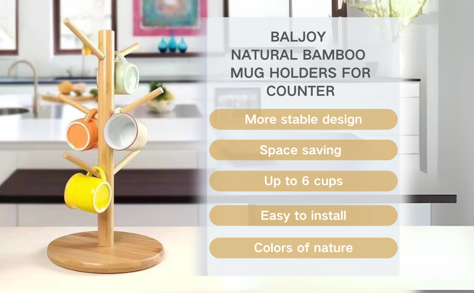 Coffee Cup Holder for Countertop