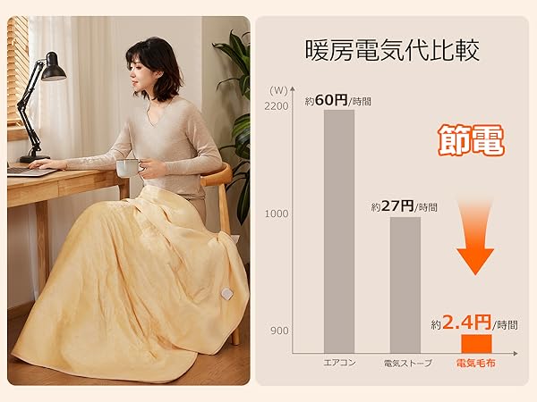 Ilake 電気毛布 敷き 160x130cm 掛け電気毛布 ふわふわ 水洗える Amazon | Ilake 電気毛布 掛け敷き兼用 160x130cm フランネル 2