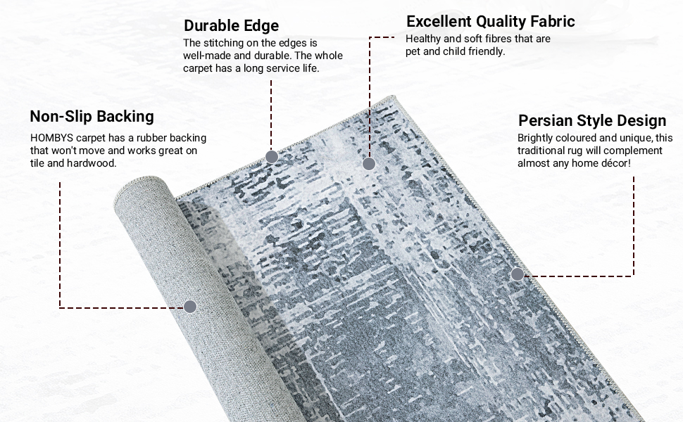 HOMBYS 10x14 ft Modern Abstract Area Rug - Large Non-Slip Boho Carpet for Living Room Bedroom
| HOMBYS 10x14 ft Grey 6698264b D66b 4475 9a7e D3af55d774f5. CR0,0,970,600 PT0 SX970 V1