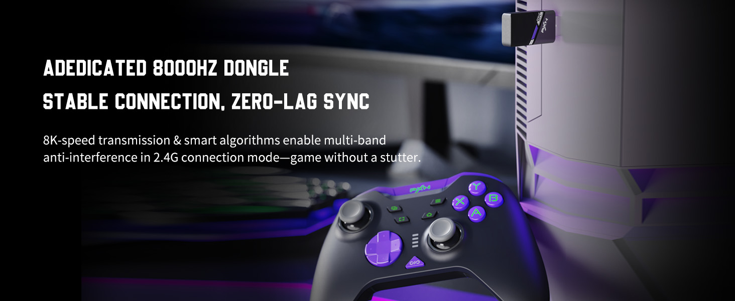PXN P5 8K Wireless Gaming Controller