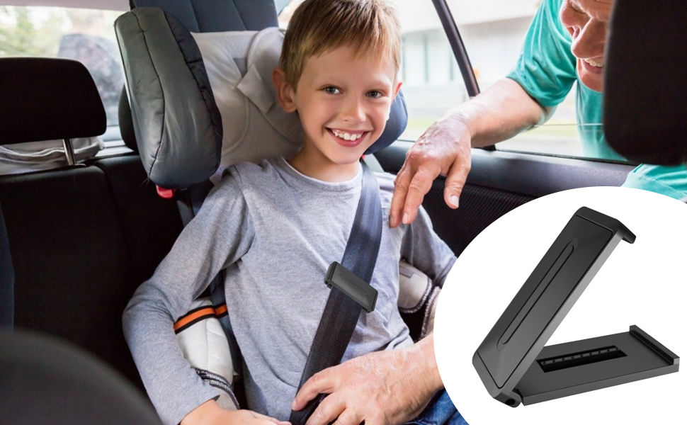 ANTHYTA Seat Belt Clip,Seat Belt Adjuster,4 Pcs Seat Belt Holder Lock