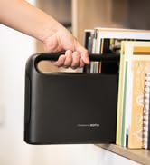 HOTO 40-Piece Tool Kit, Household Essentials tool set w/Smart Electric Screwdriver (LED, 3 Torque...