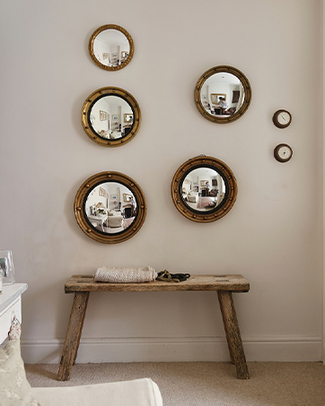 Diy mirror stickers