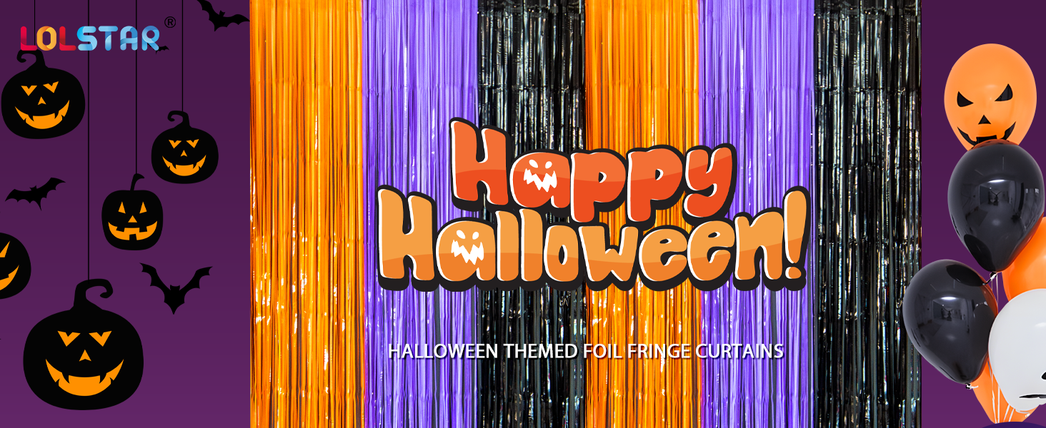 halloween party backdrop