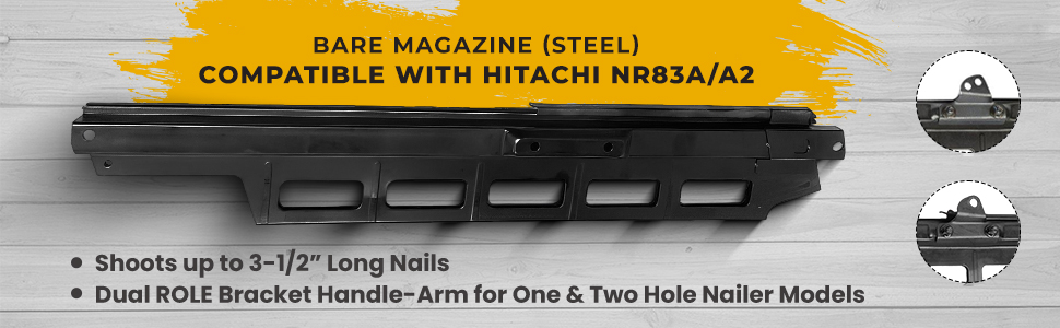 nontaページ Metabo Nail Gun Superior Parts SP 885-827A Aluminum Magazine