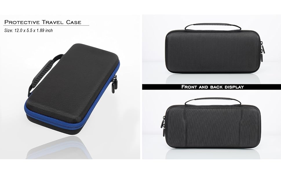 ADVcer Rog Ally Carrying Case, Asus Rog Ally Handheld EVA Hard Shell Protective Travel Storage Case