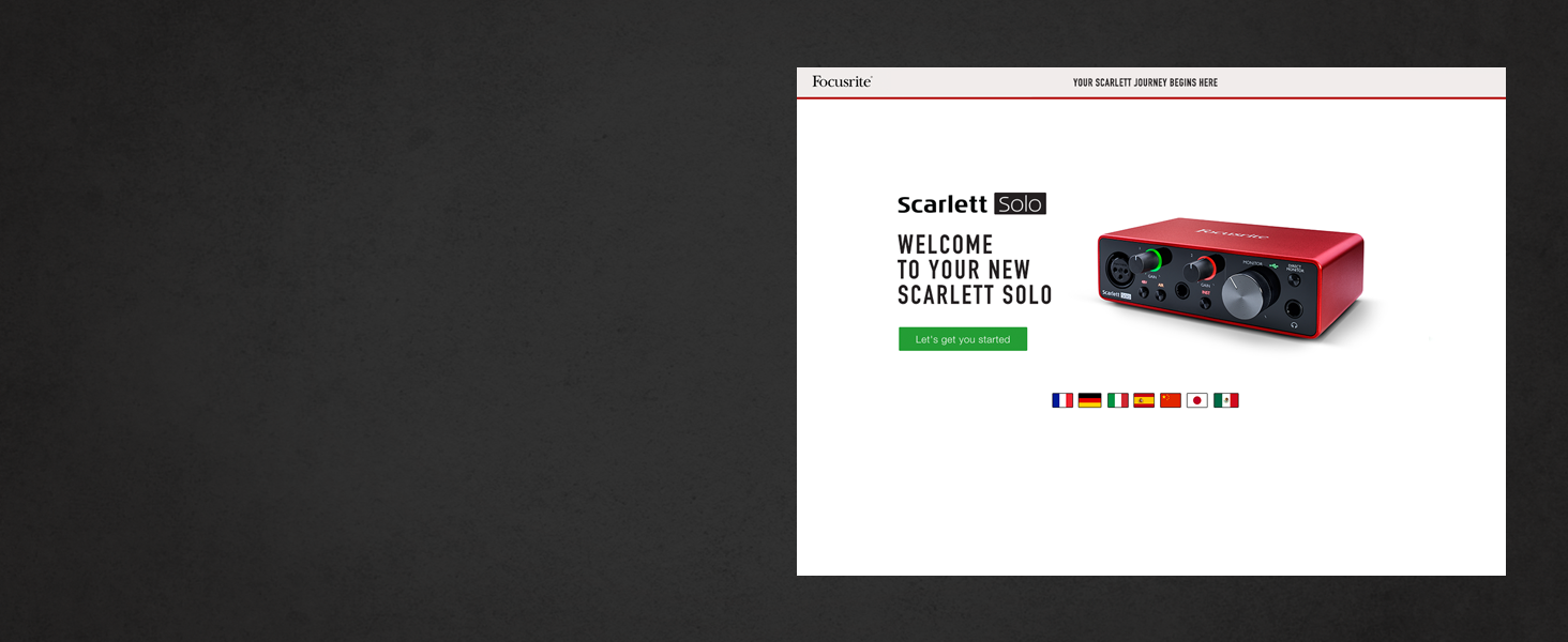 Scarlett Solo 3rd Gen Carousel