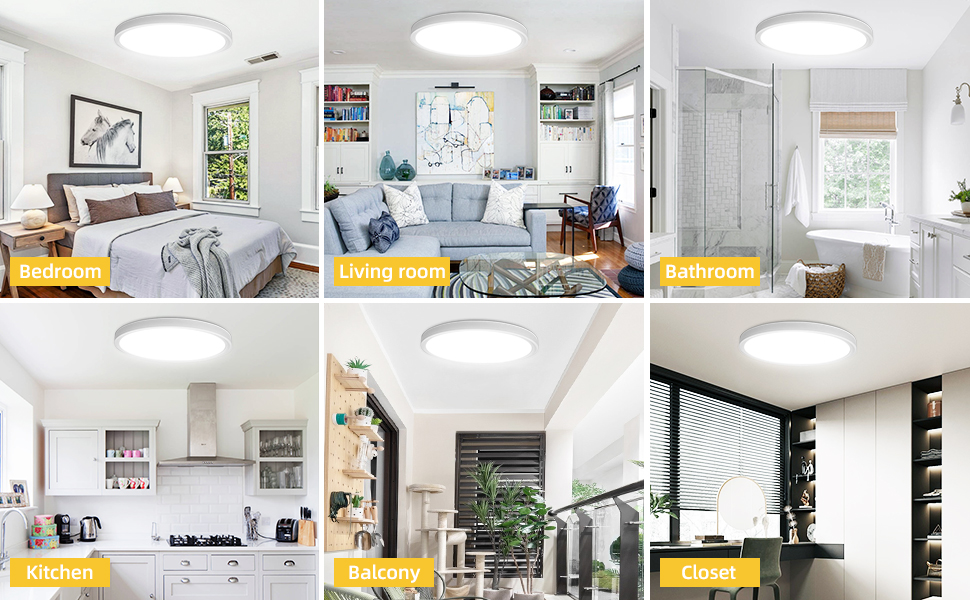 12 inch flush mount  ceiling light