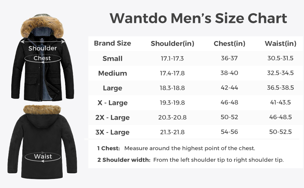 men winter coat