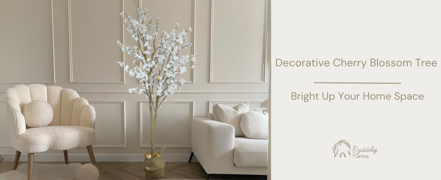 árbol artificial, flor de cerezo, white room decor, artificial tree decor, home decore, lit tree 