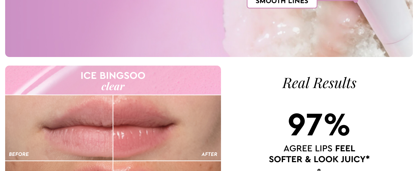 Glow Recipe Glass Balm Lip Treatment with hyaluroinc acid microspheres