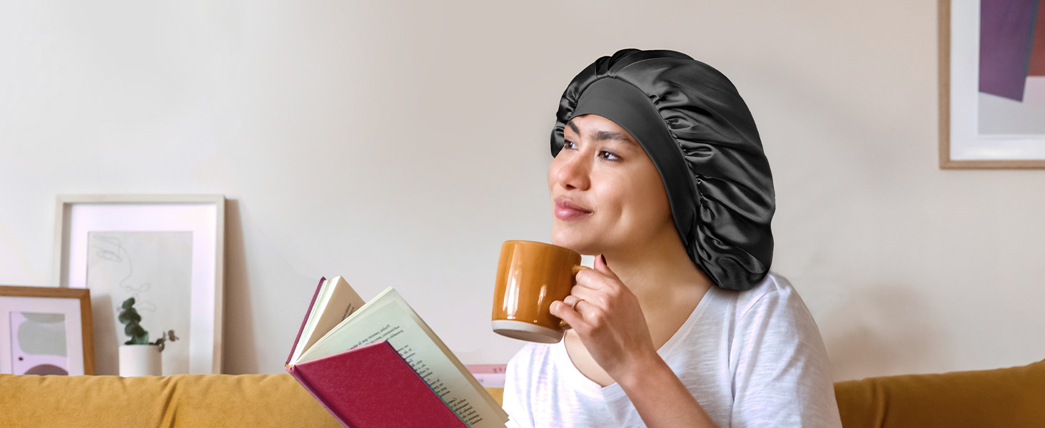 Bonnet de Nuit en Soie