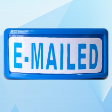 Self Inking Office Stamp Set for Approved Paid Completed Copy Faxed Scanned