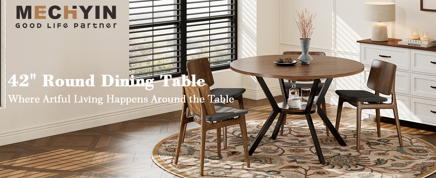 round dinner table for 4 6