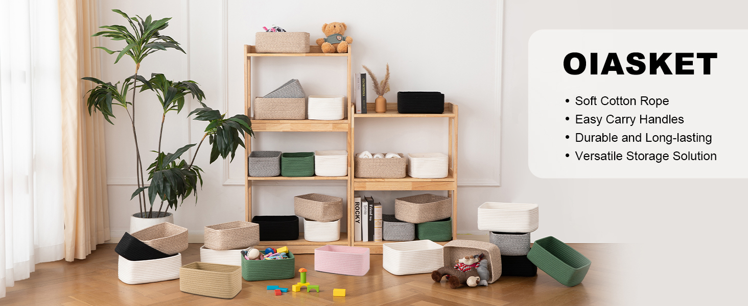 Mini 4 pack storage baskets