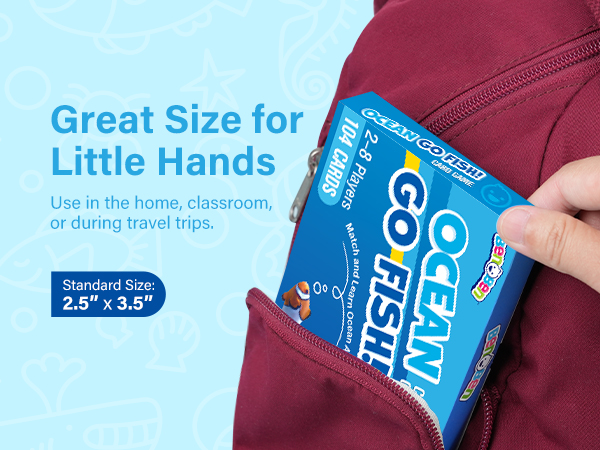 Amazon.com: BenBen Go Fish Card Game for Kids, 104 Cards