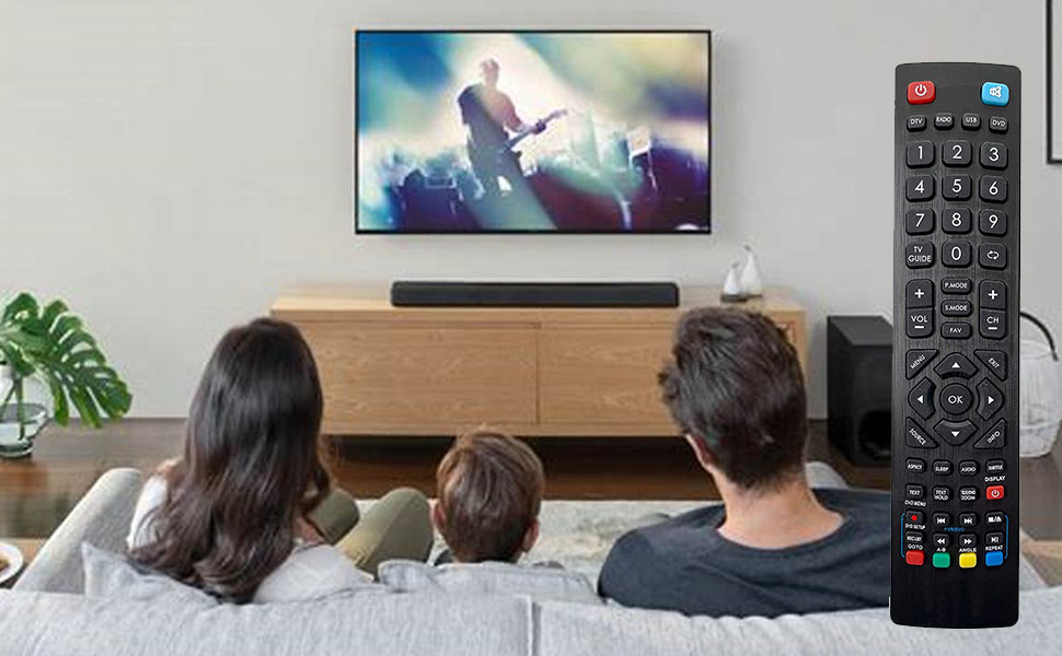 MYHGRC Replacement Technika Universal Remote Control No Setup