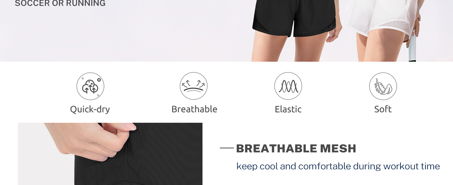 girls athletic shorts