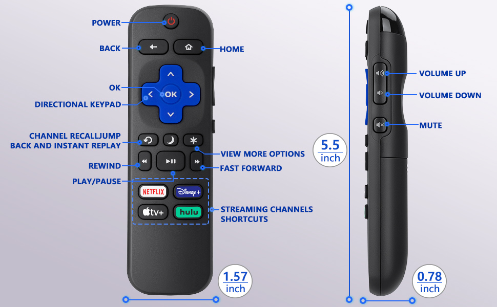 ROKU TV REMOTE